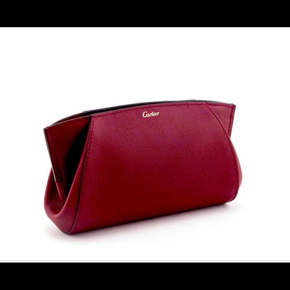 C DE CARTIER CLUTH BAG,  New